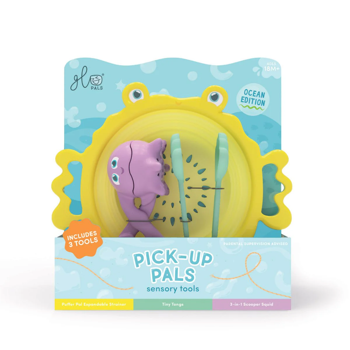 Glo Pals Badspeelgoed Sensory Vis