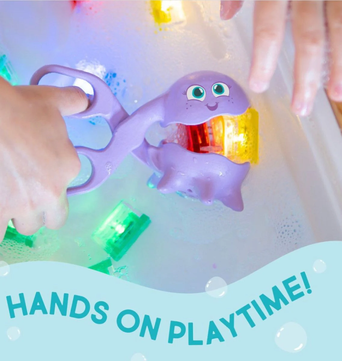 Glo Pals Badspeelgoed Sensory Vis - Image 3