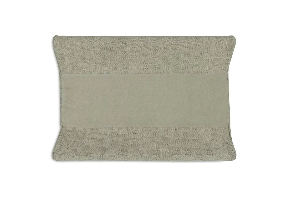 Jollein Aankleedkussenhoes Grain Knit Olive Green 50X70Cm - Image 4