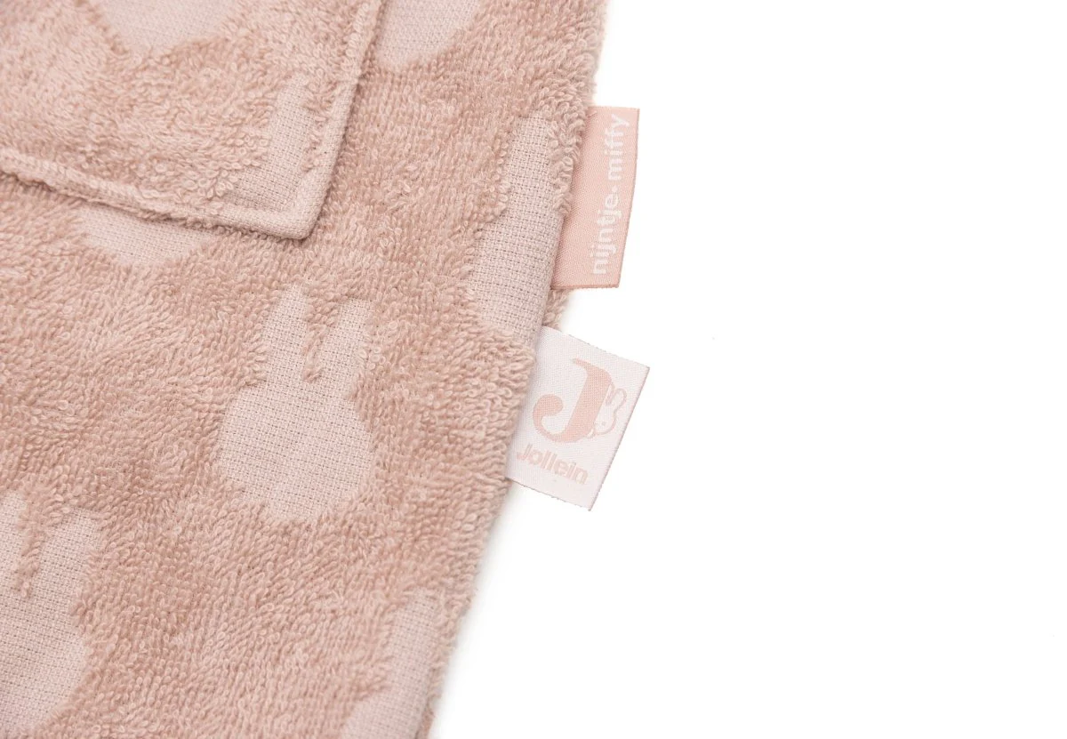 Jollein Badjas Baby Miffy Jacquard Wild Rose 3-4 Jaar - Image 5