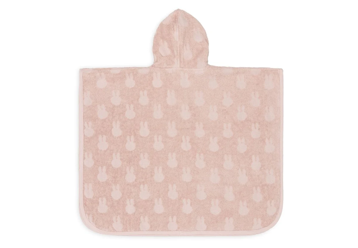 Jollein Badponcho Miffy Jacquard Wild Rose - Image 4