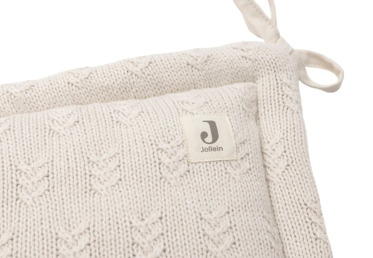 Jollein Boxbumper Grain Kit Oatmeal 180X30Cm - Image 2