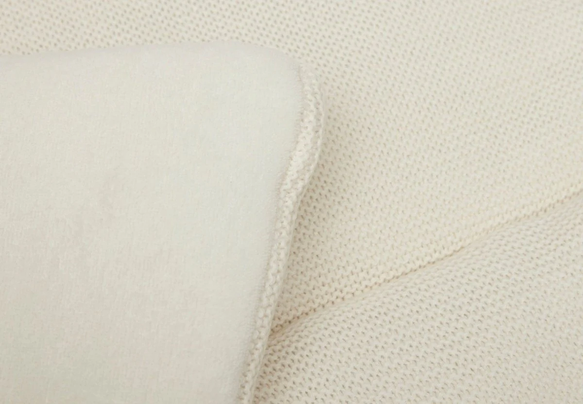 Jollein Boxkleed Basic Knit Ivory 75x95cm - Image 3