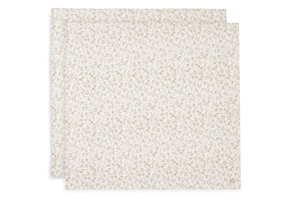 Jollein Hydrofiele Doek 115X115Cm - Bloomy - 2 Stuks