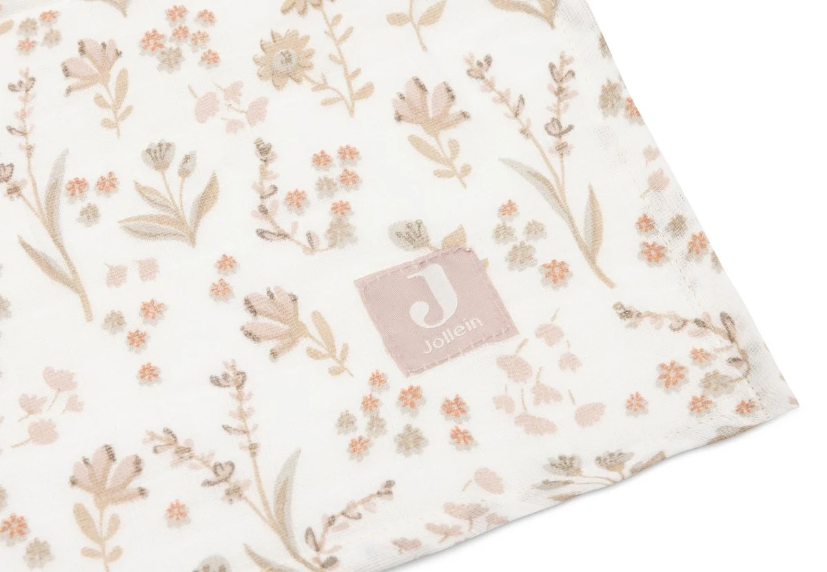 Jollein Hydrofiele Doek 115X115Cm - Bloomy - 2 Stuks - Image 2