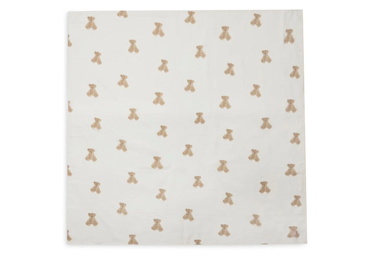 Jollein Hydrofiele Doek Teddy Bear 115X115Cm 2 Stuks - Image 3