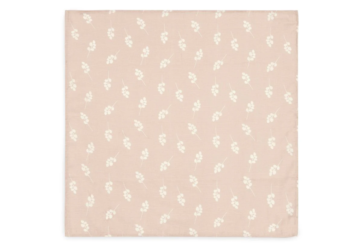 Jollein Hydrofiele Doek Twig Wild Rose 70X70Cm 3 Stuks - Image 3