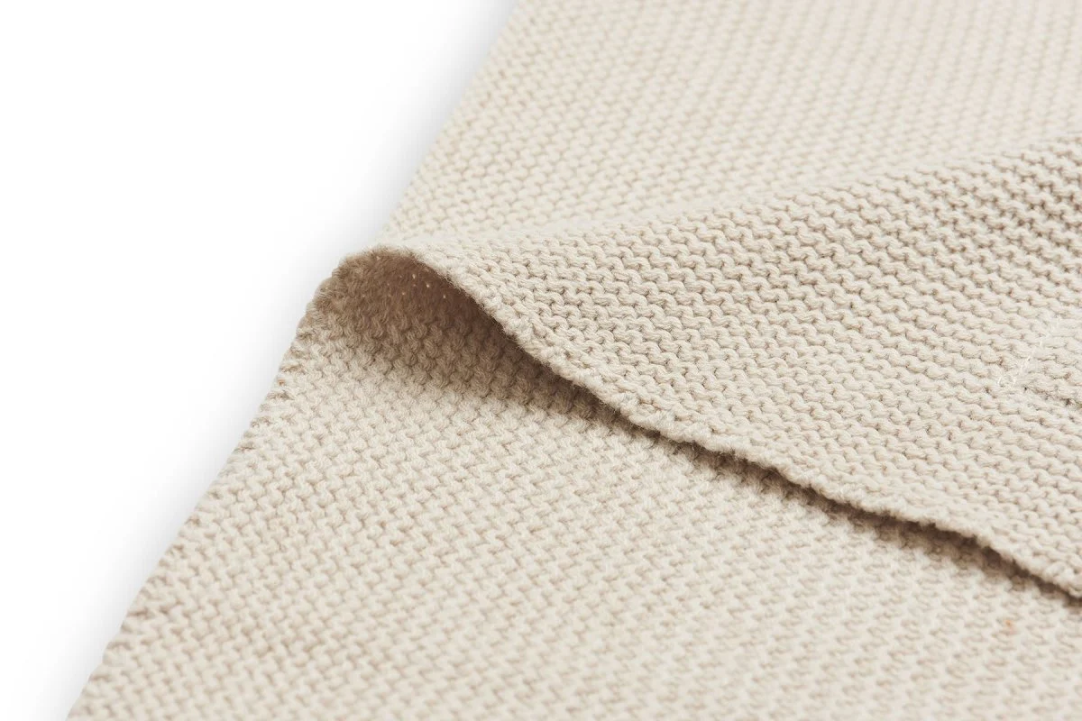 Jollein Ledikantdeken Basic Knit Nougat 100x150cm - Image 3