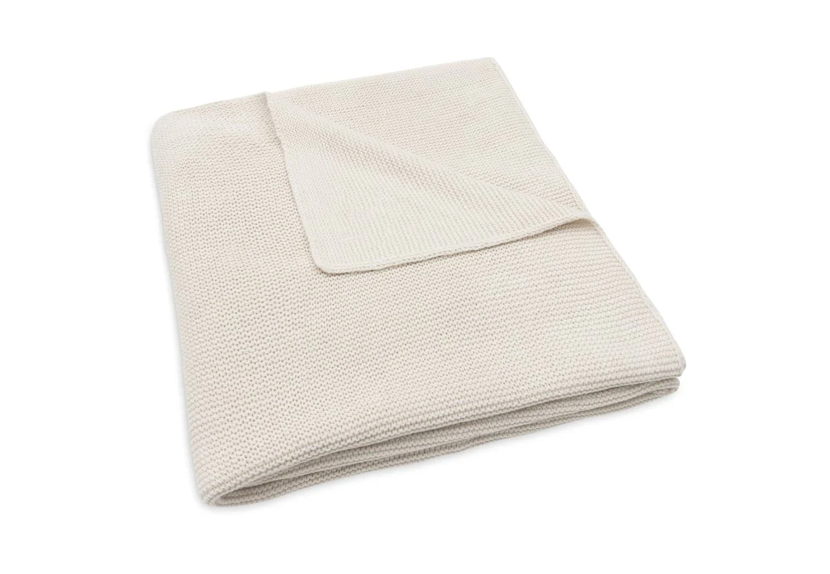 Jollein Ledikantdeken Basic Knit/ Oatmeal 100X150Cm - Image 2