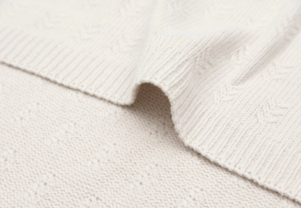 Jollein Ledikantdeken Grain Knit Oatmeal 100X150Cm - Image 3