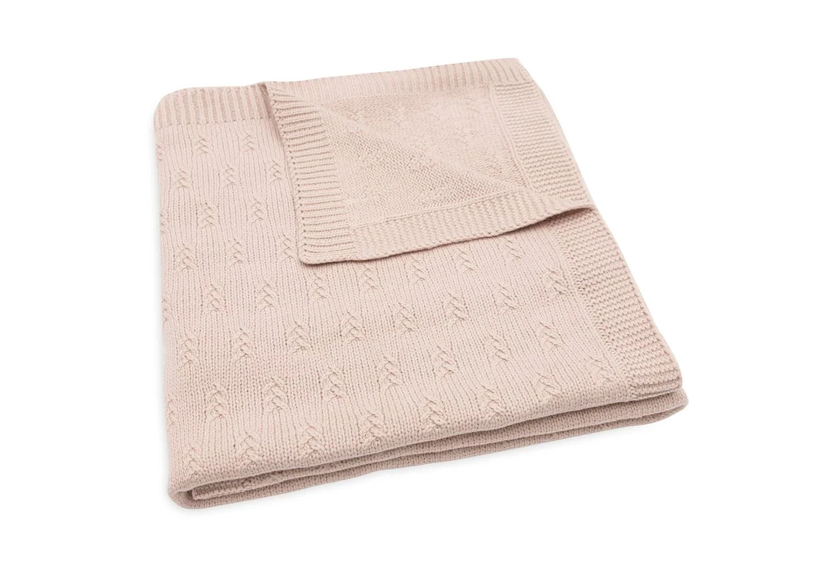 Jollein Ledikantdeken Grain Knit Wild Rose 100X150Cm - Image 3