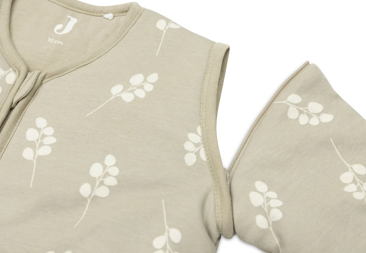 Jollein Slaapzak Baby Twig Olive Green Afritsbare Mouw - Image 2