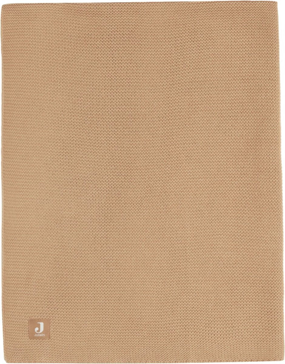 Jollein Wiegdeken Basic Knit Biscuit 75X100Cm