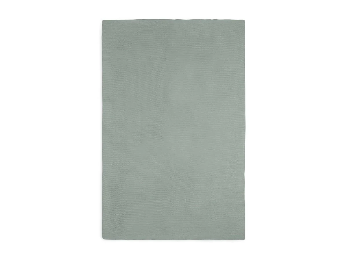 Jollein Wiegdeken Basic Knit Forest Green 75x100cm - Image 2