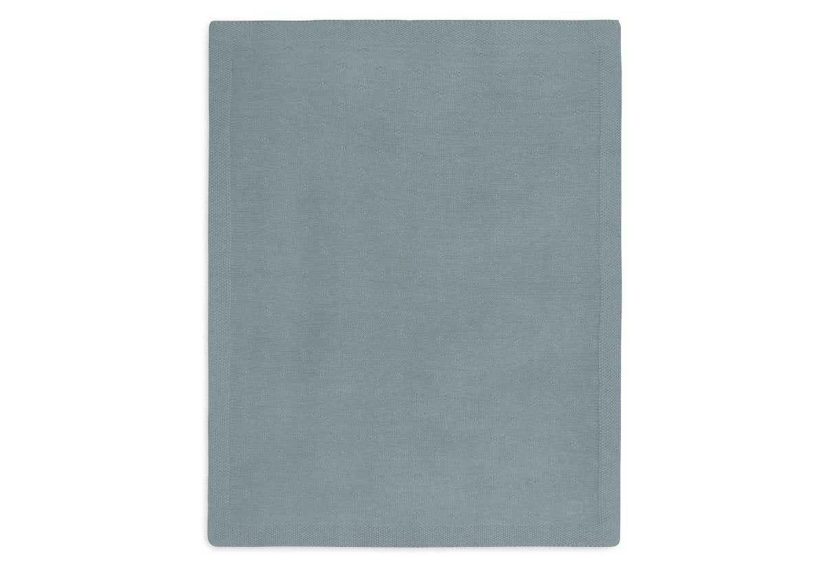 Jollein Wiegdeken Cosy Knit Sea Green 75 X 100 Cm