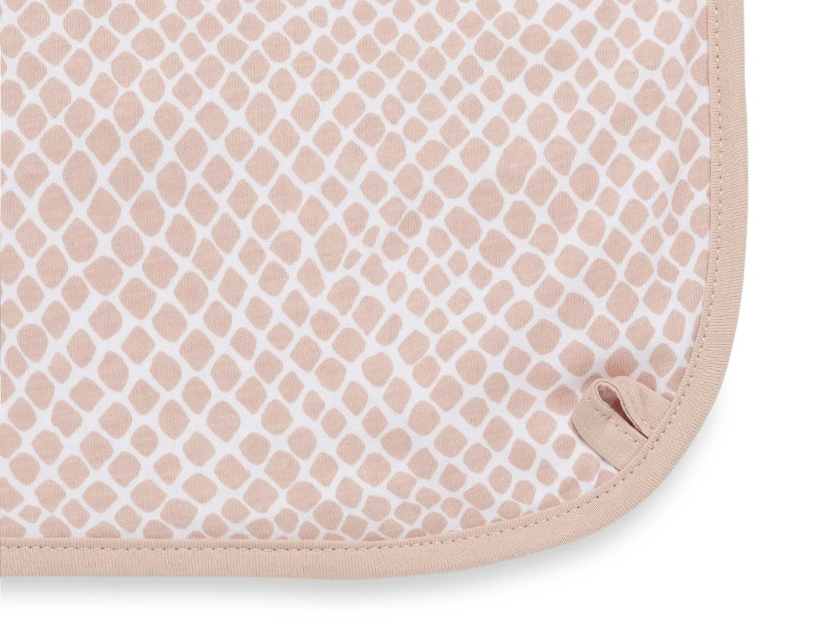 Jollein Wiegdeken Jersey Snake Pale Pink 75x100cm - Image 3