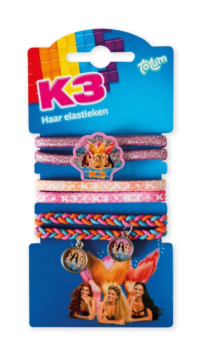 K3 Haarbandjes 6st