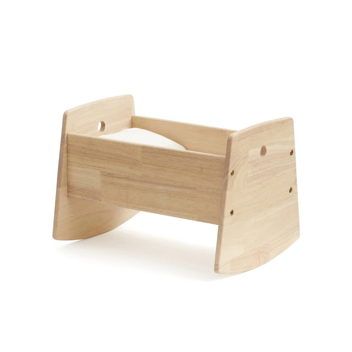 Kid's Concept Houten Poppenwieg met Beddengoed