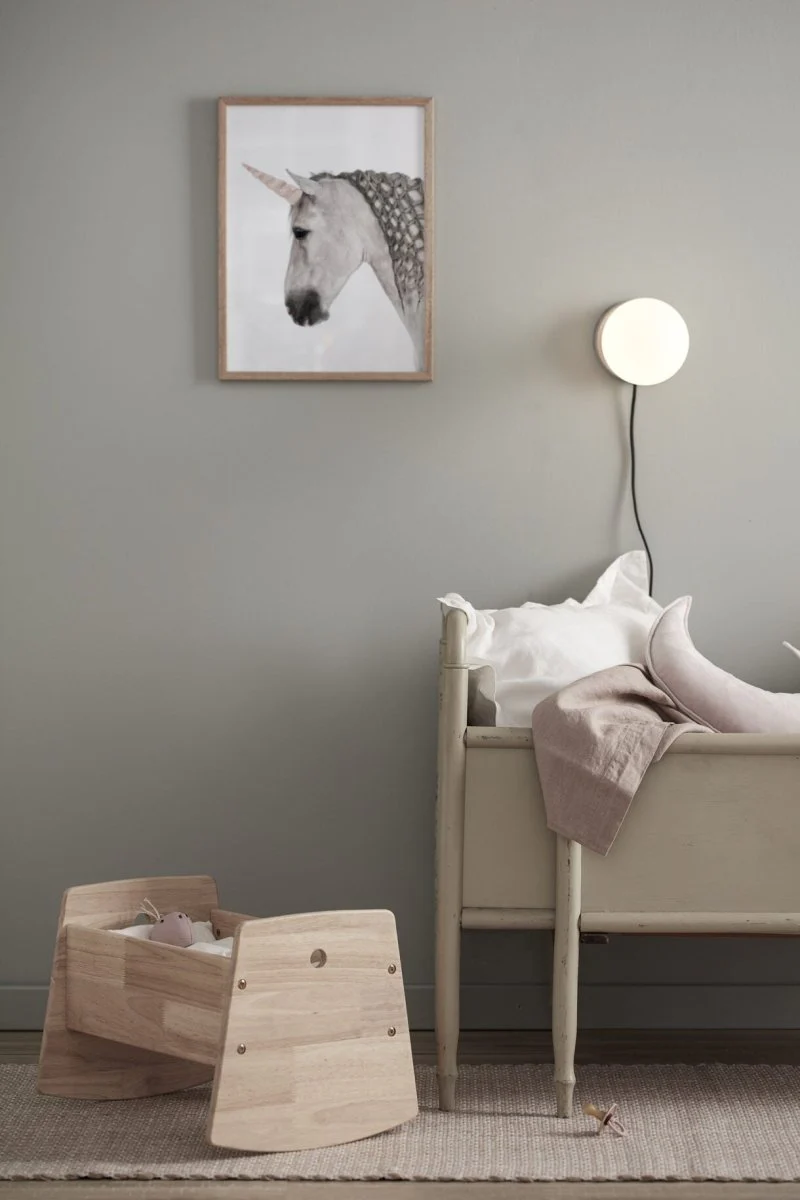 Kid's Concept Houten Poppenwieg met Beddengoed - Image 4