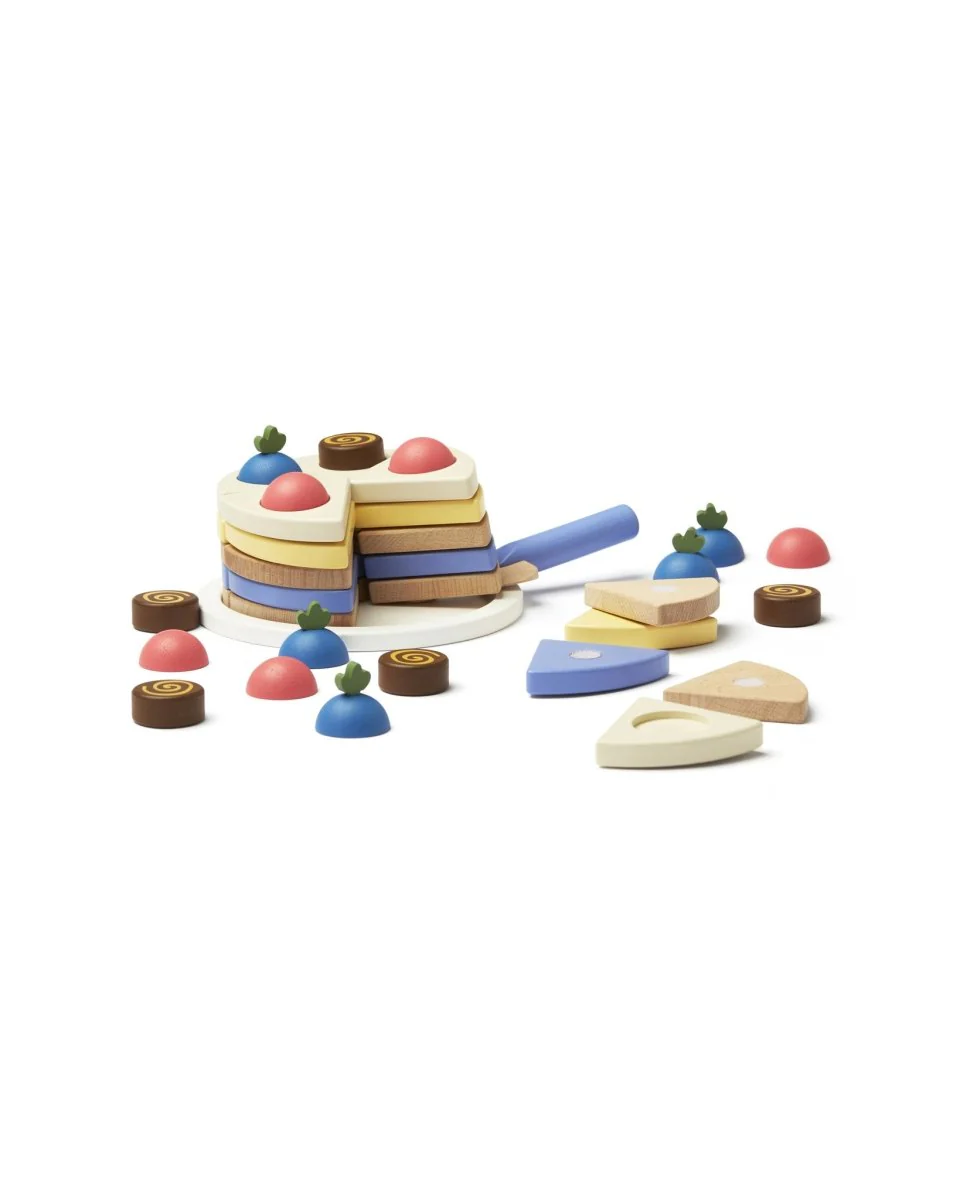 Kid's Concept Houten Speelgoed Taart - Image 3