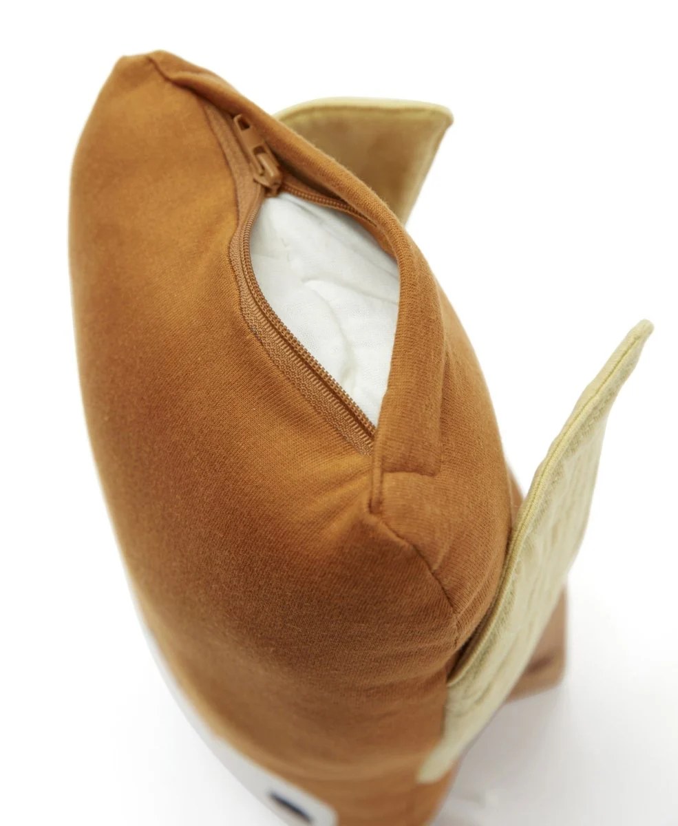 Kid's Concept Knuffel Pluche Uil Roest - Image 4