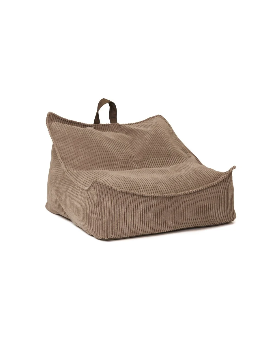 Kid's Concept Poef Brown 80X75Cm