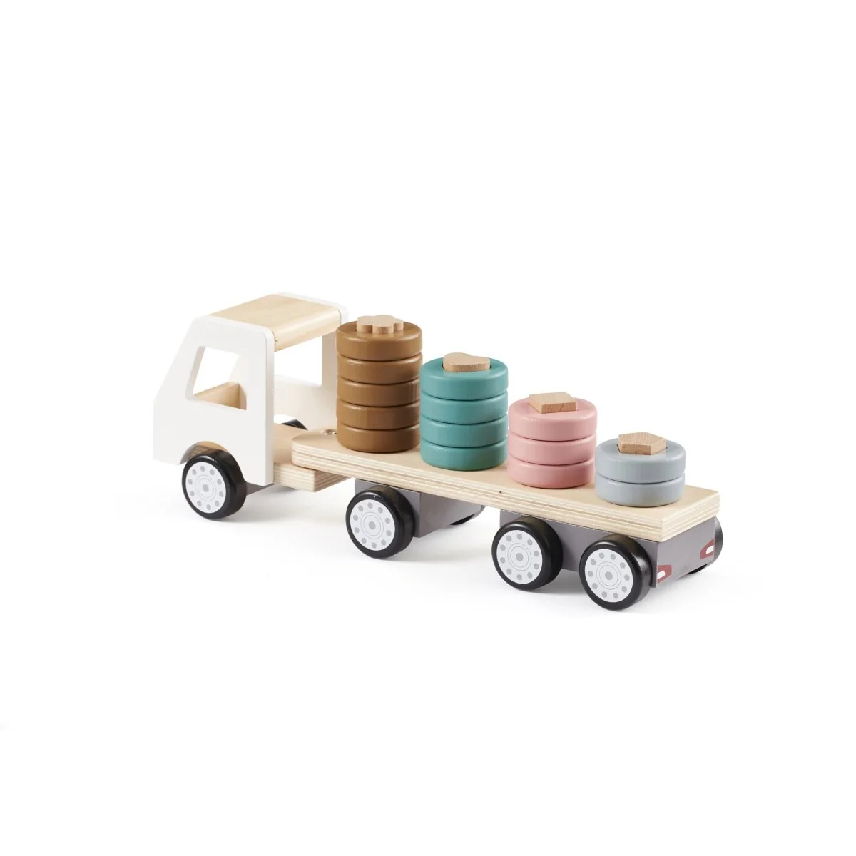 Kid's Concept Speelgoed Auto Vrachtwagen Met Ringen - Image 2