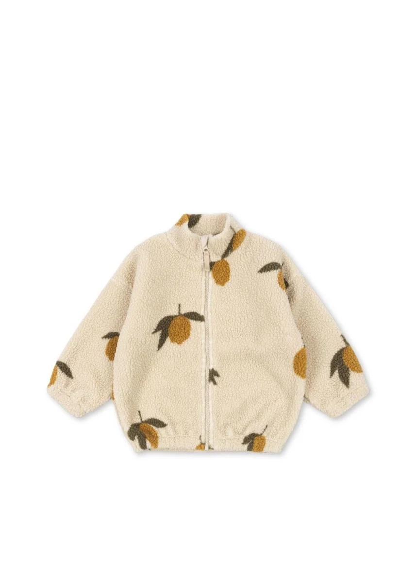 Konges Sløjd Babyjasje Jody Teddy Mon Grande Citron