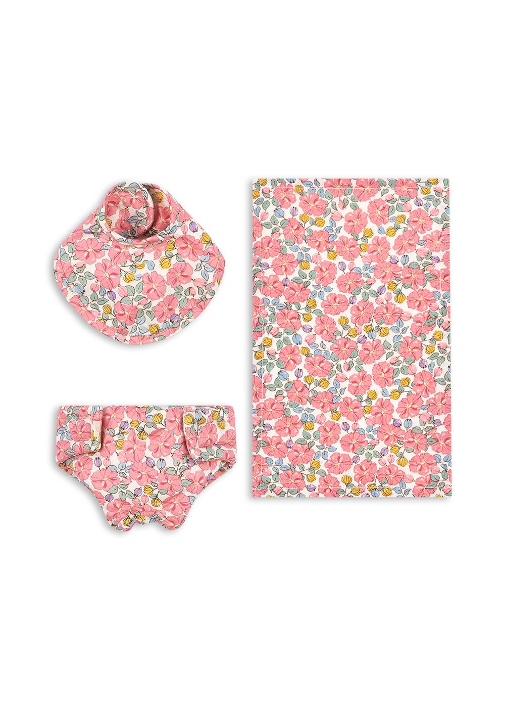 Konges Sløjd Poppenkleertjes Rose Anglaise 3 delig