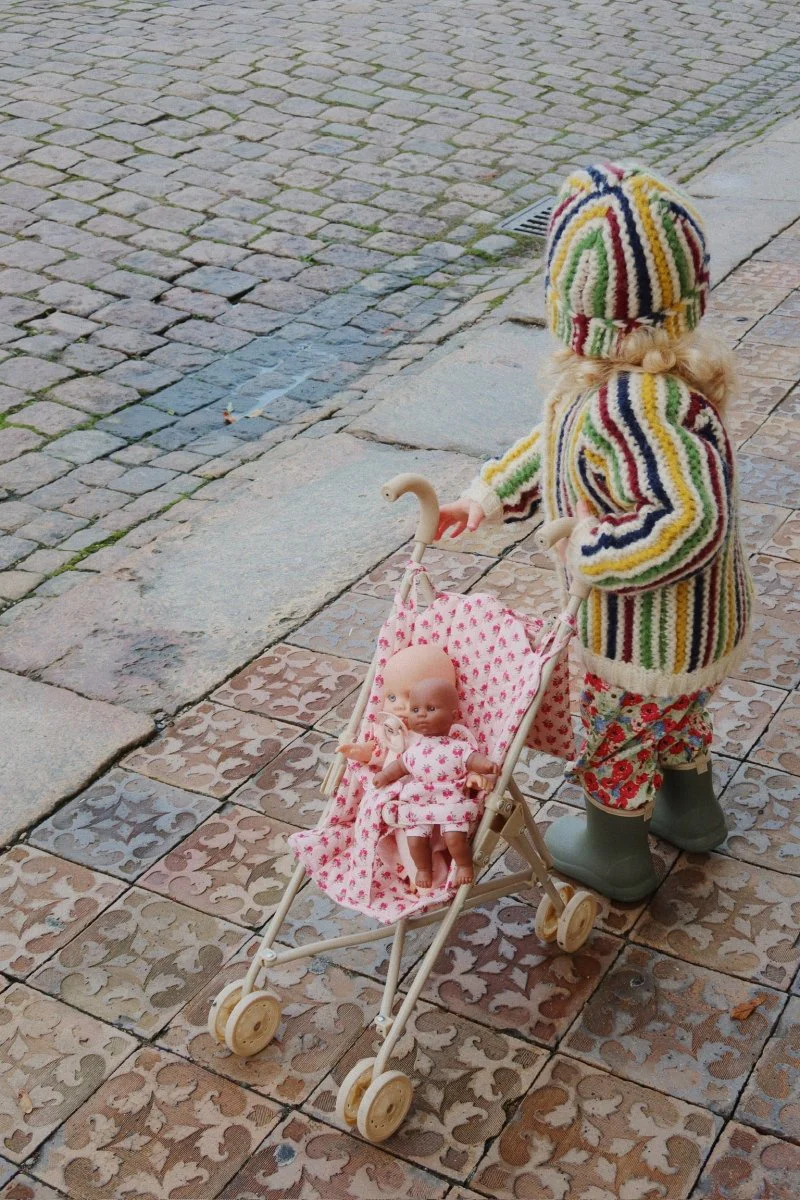 Konges Sløjd Poppenwagen Rosie Rose 56cm - Image 3