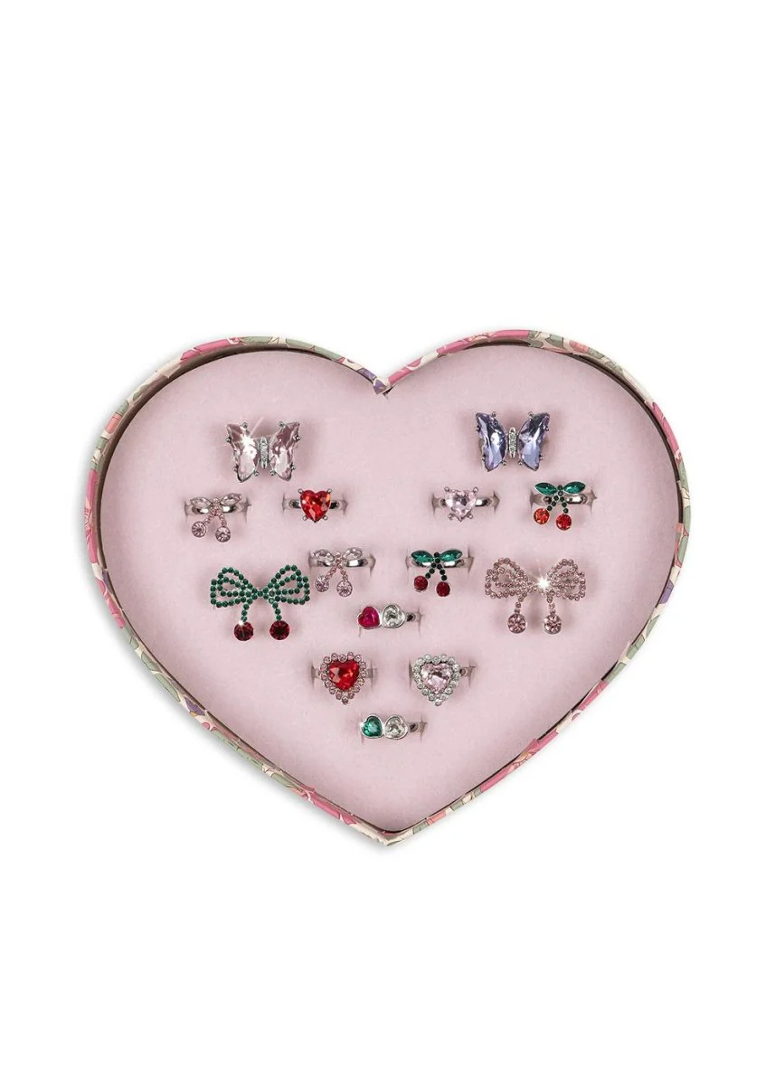 Konges Slojd Sieraden Set Ringen 14 Delig Multi