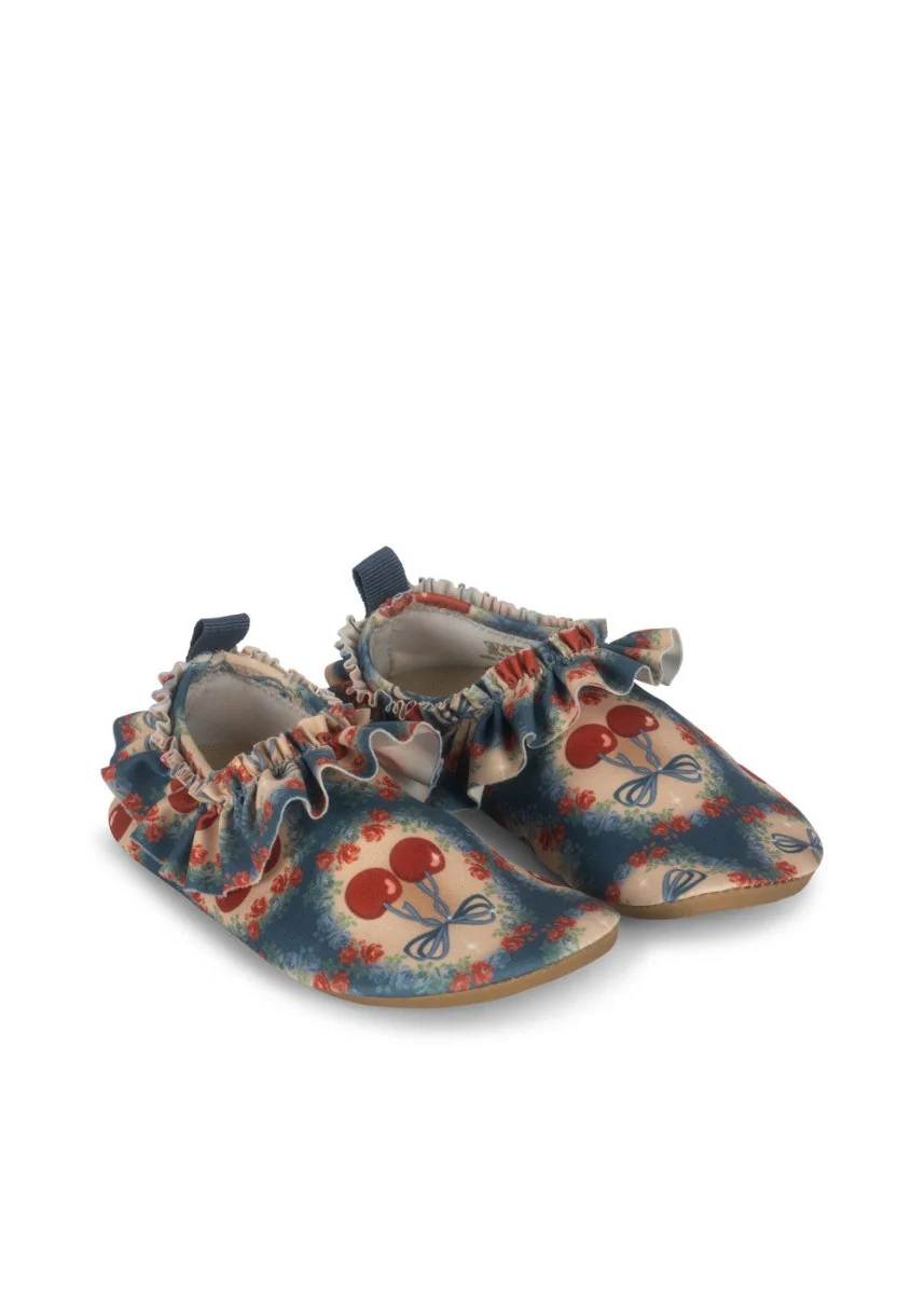 Konges Sløjd Waterschoentjes Maya Cherry Bow Blue