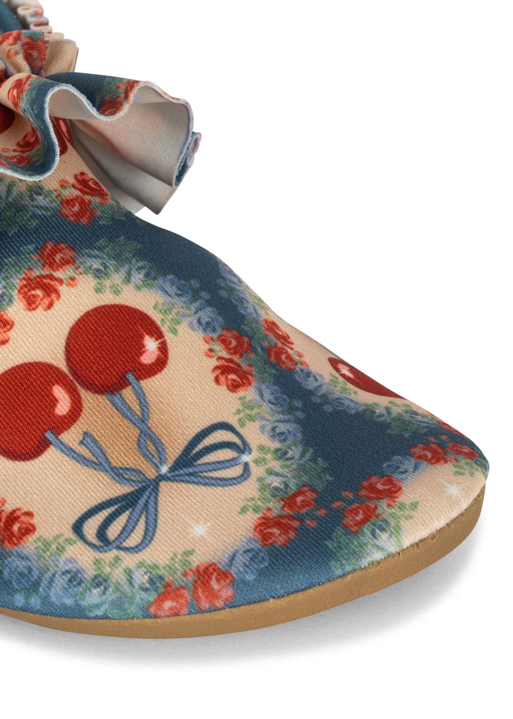 Konges Sløjd Waterschoentjes Maya Cherry Bow Blue - Image 4