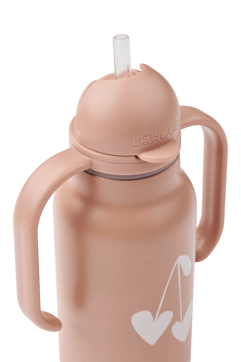 Liewood Rietjesbeker Kimmie Sweethearts Pale Tuscany 350Ml - Image 3