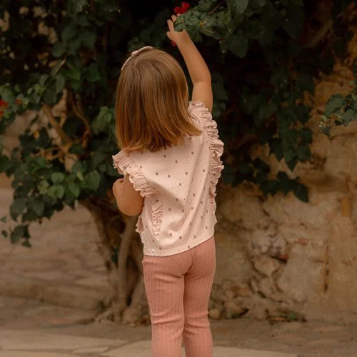 Little Dutch Baby Broekje Flared Pink Blush - Image 3
