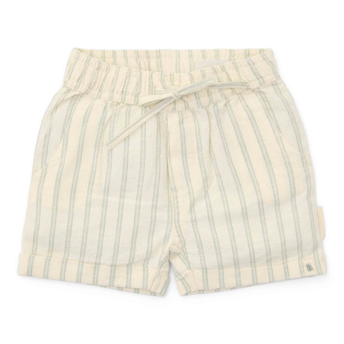 Little Dutch Baby Broekje Kort Forest Green Stripe