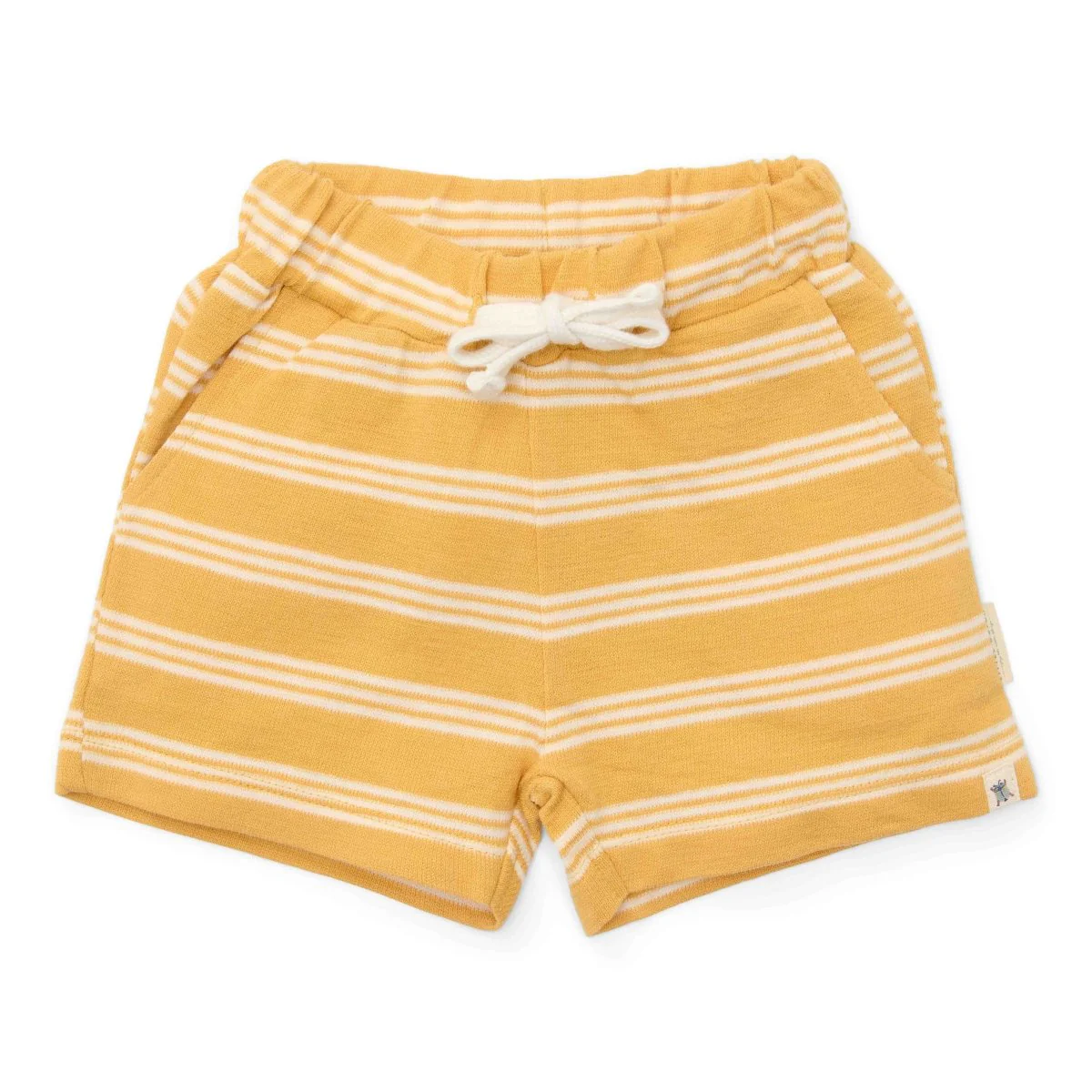Little Dutch Baby Broekje Kort Yellow Stripe