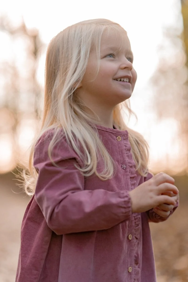 Little Dutch Baby Jurkje Lange Mouw Rouge - Image 10