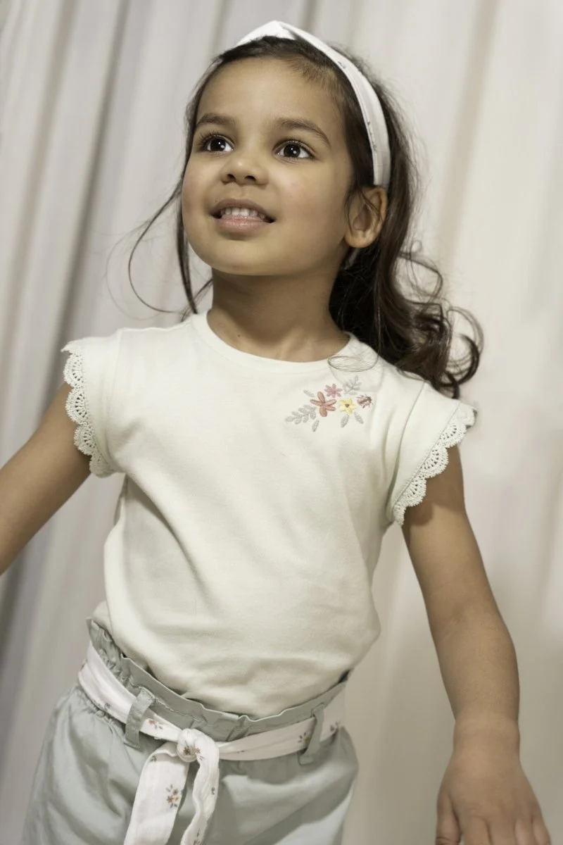 Little Dutch Baby Shirt Farm Green - Image 3