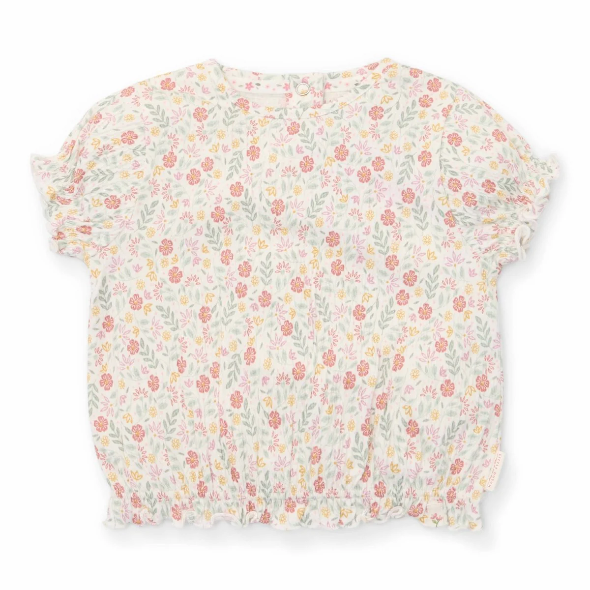 Little Dutch Baby Shirt Korte Mouw Bloemen