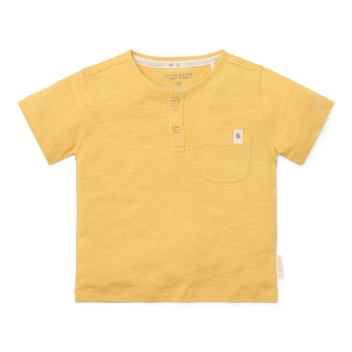 Little Dutch Baby Shirt Korte Mouw Yellow