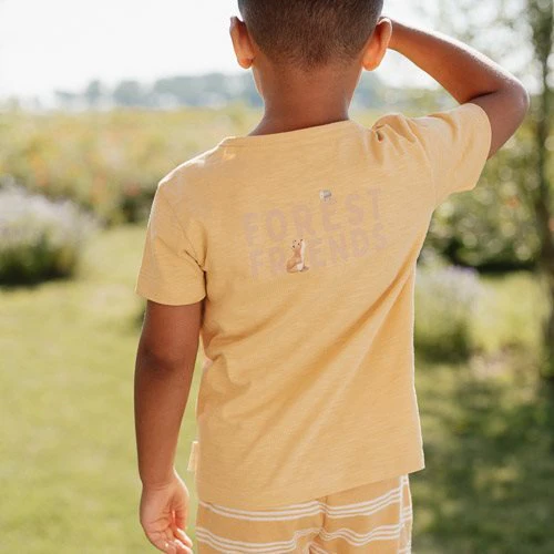 Little Dutch Baby Shirt Korte Mouw Yellow - Image 4