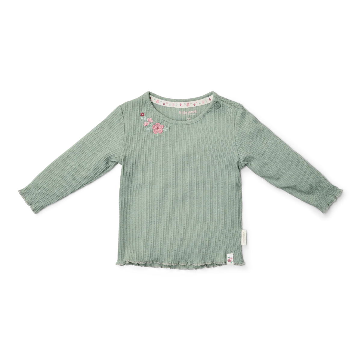 Little Dutch Baby Shirt Lange Mouw Garden Green