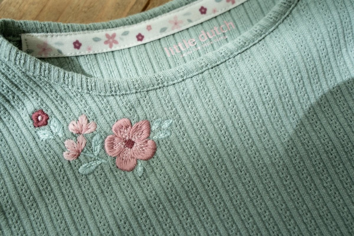 Little Dutch Baby Shirt Lange Mouw Garden Green - Image 3