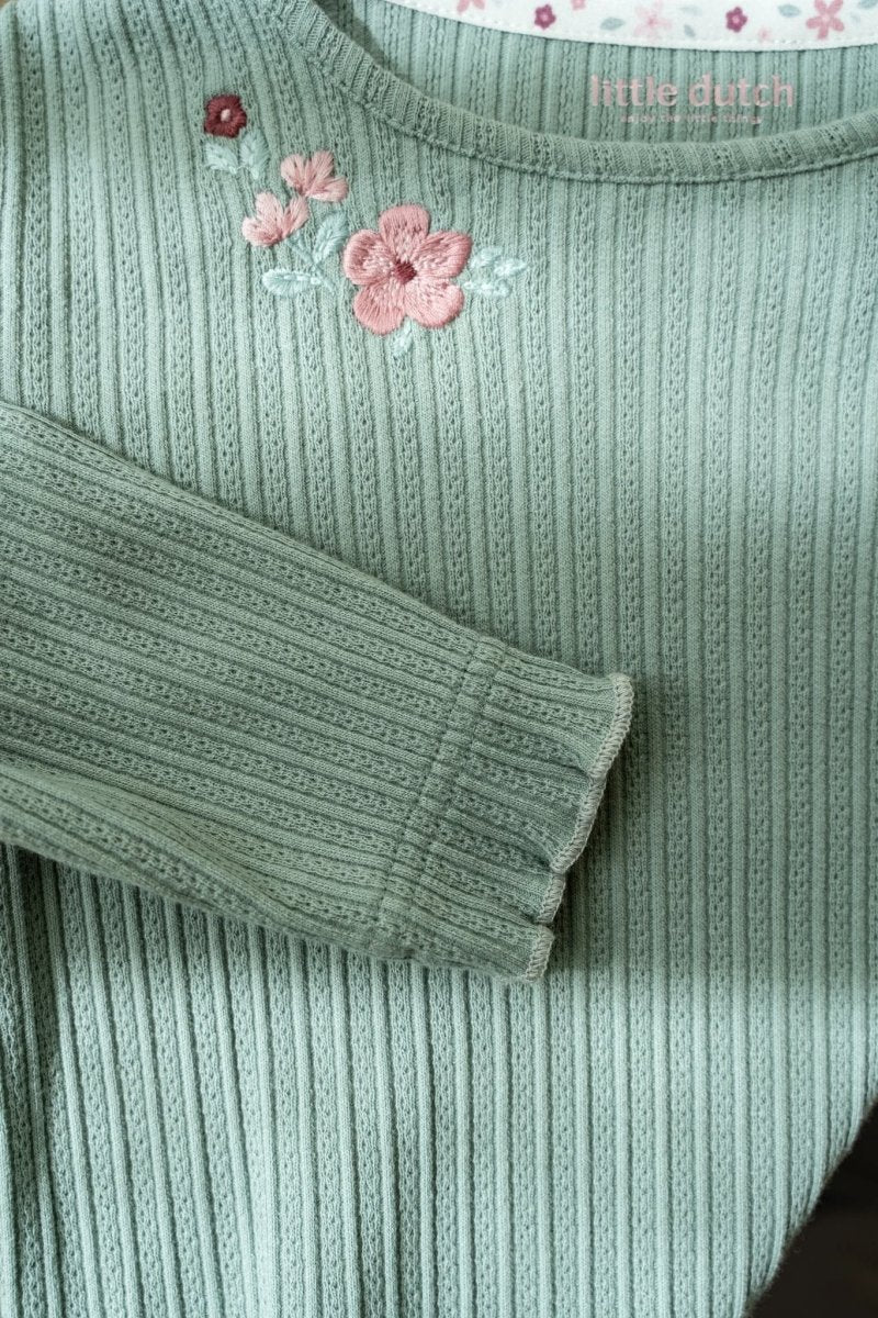 Little Dutch Baby Shirt Lange Mouw Garden Green - Image 4