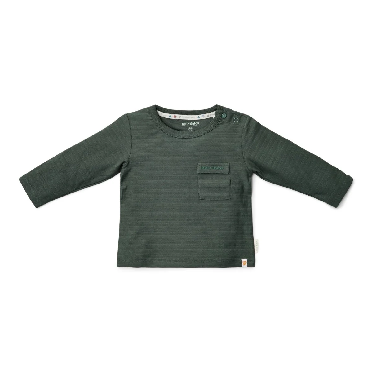 Little Dutch Baby Shirt Lange Mouw Night Green