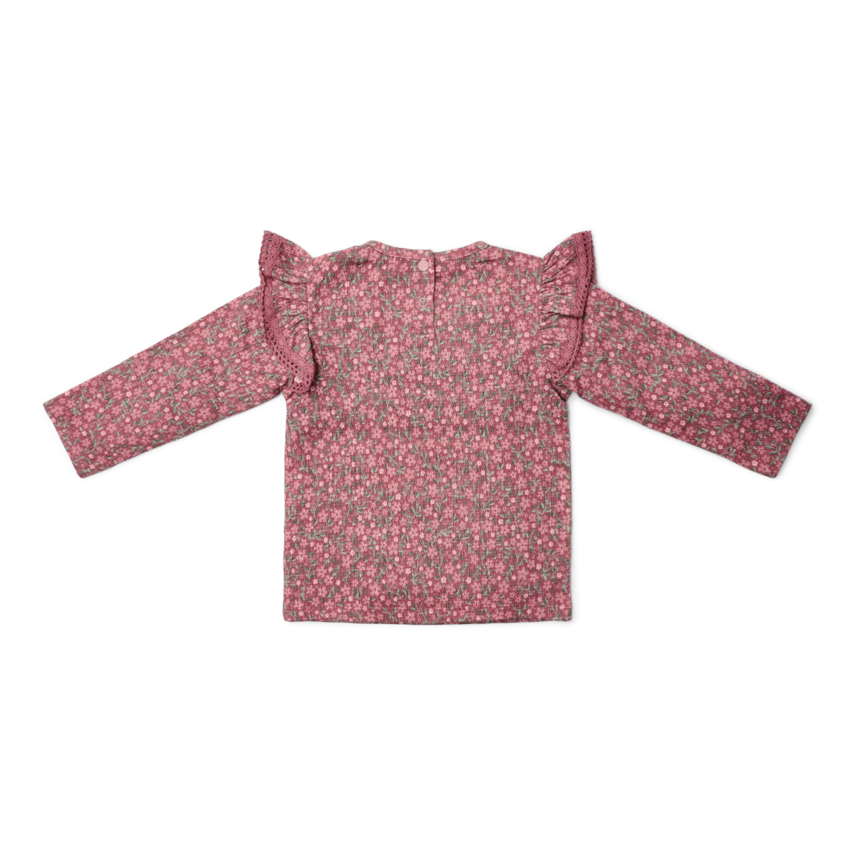 Little Dutch Baby Shirt Lange Mouw Rouge Flower - Image 2