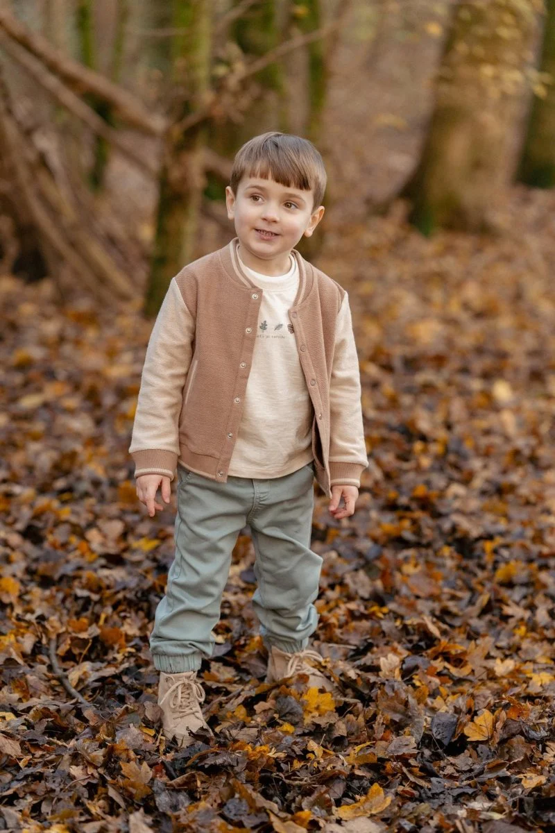 Little Dutch Baby Shirt Lange Mouw Sand Melee Forest - Image 12