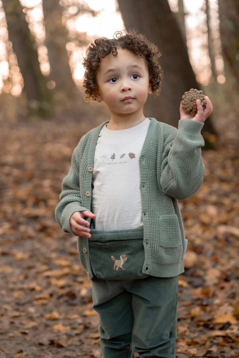 Little Dutch Baby Shirt Lange Mouw Sand Melee Forest - Image 5