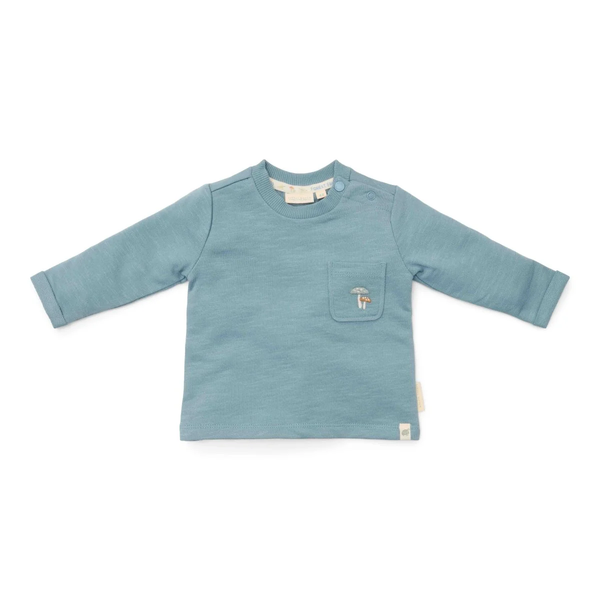 Little Dutch Baby Shirt Lange Mouw Stone Blue
